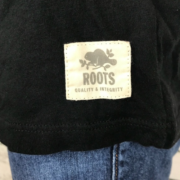 D6 Roots Black Whistler Blackcomb graphic tee L - Picture 5 of 7